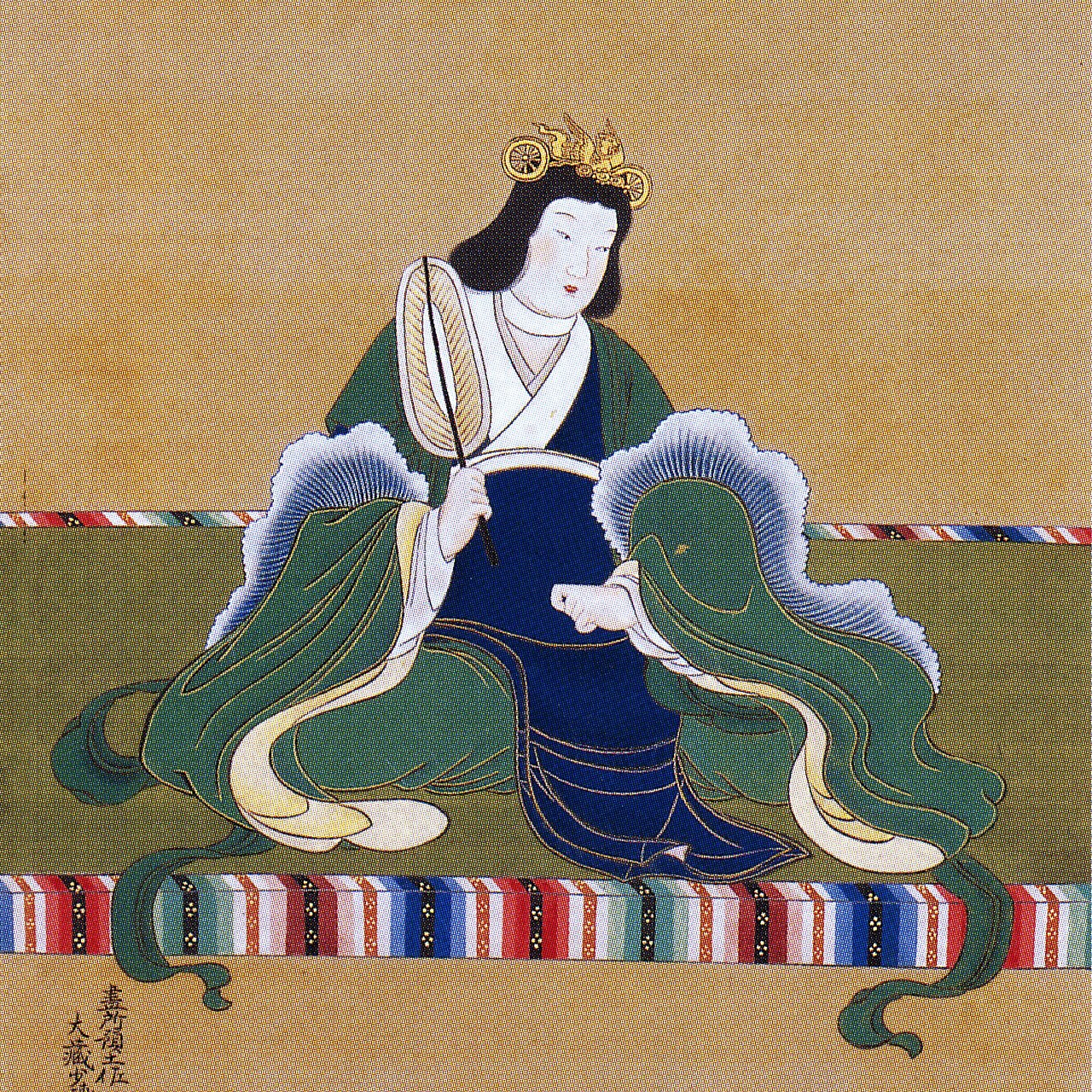 後世に描かれた推古天皇の肖像
