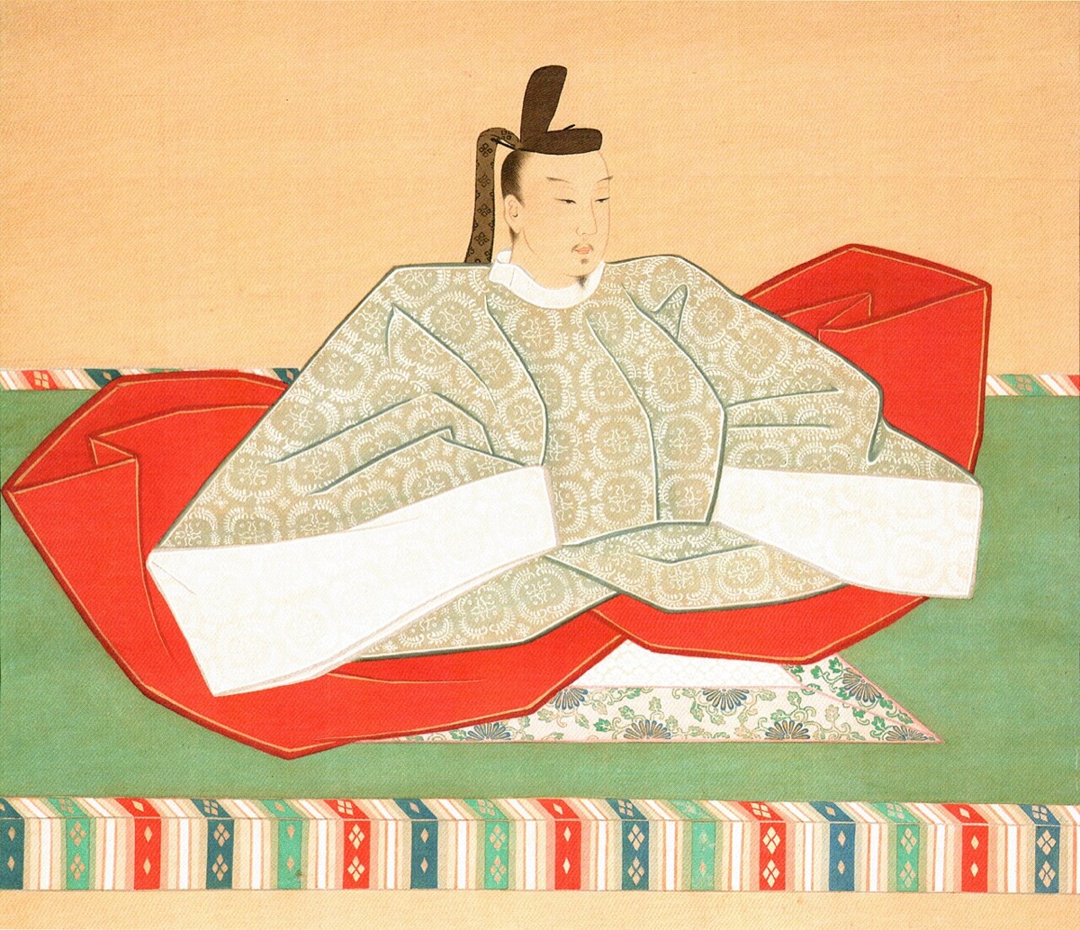 後小松天皇の肖像