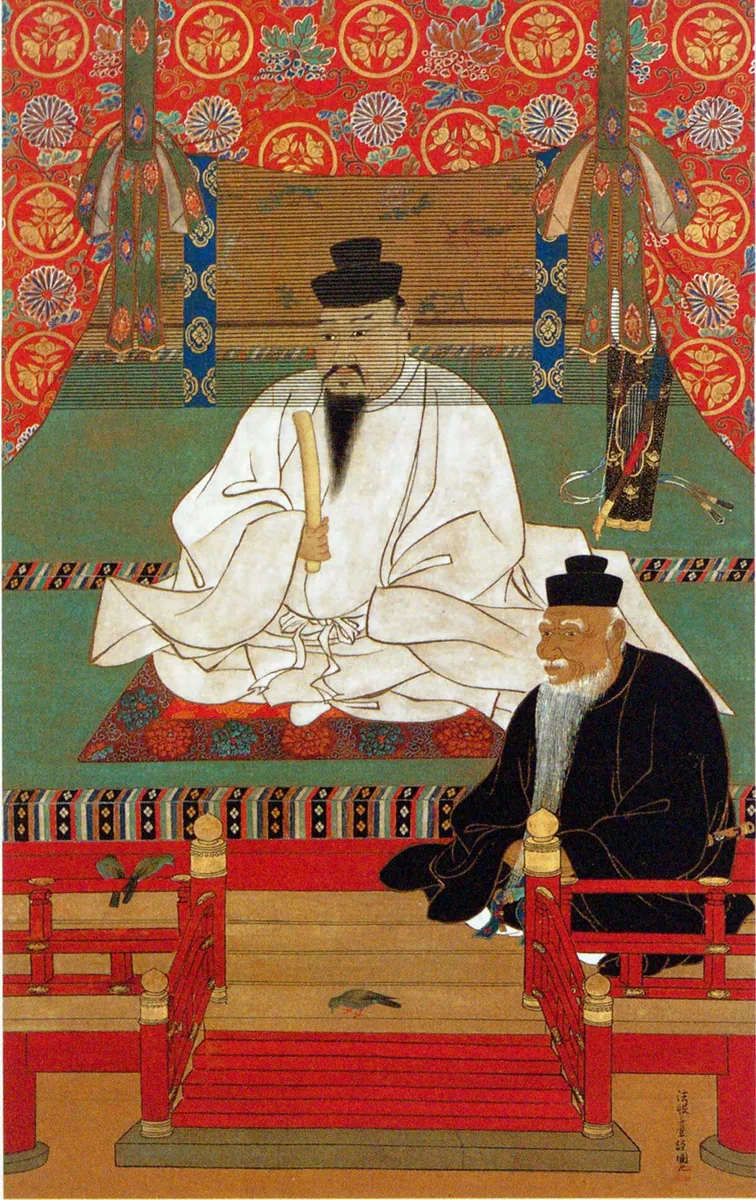 応神天皇を描いた後世の歴史画