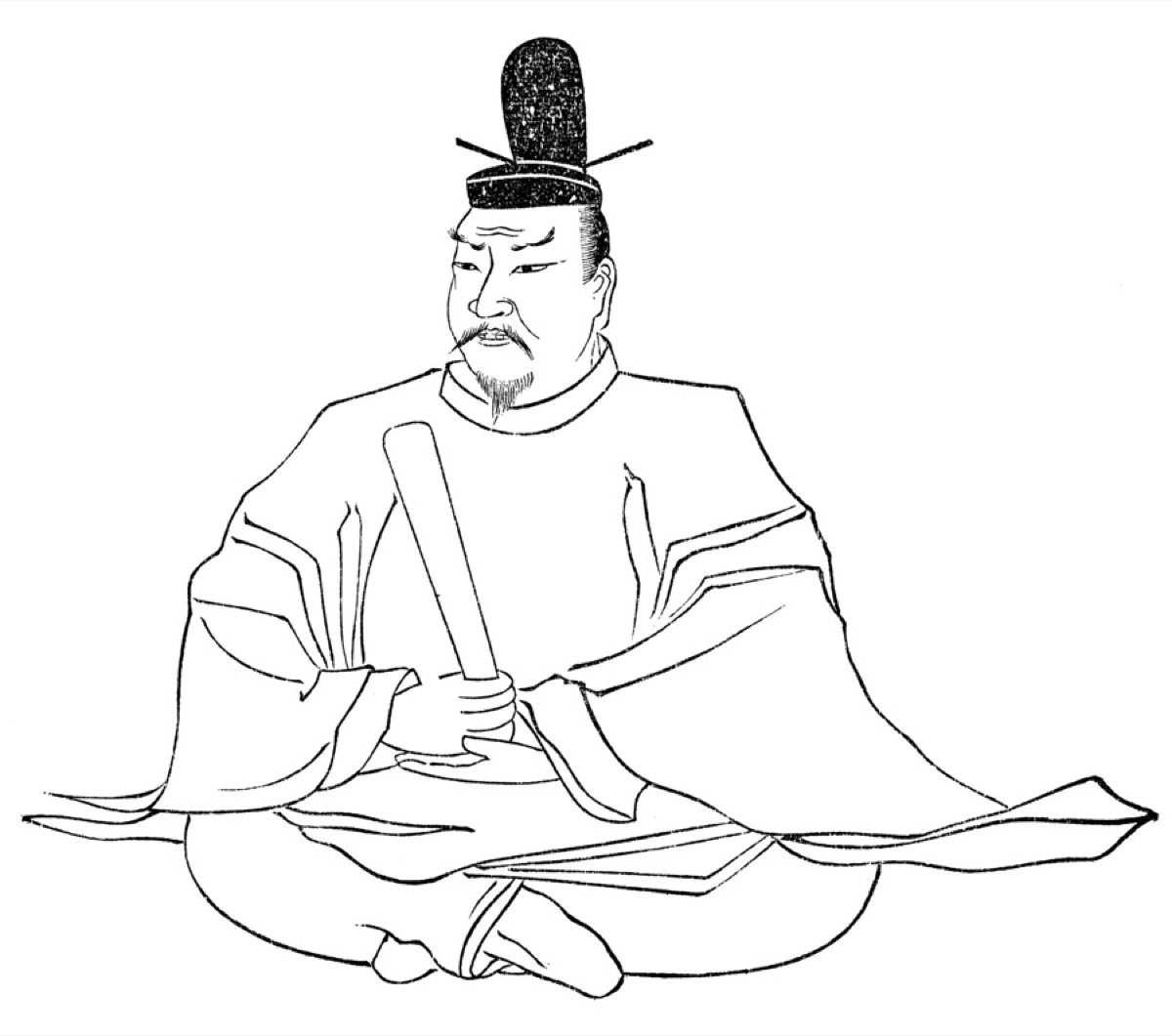 大海人皇子／天武天皇の肖像